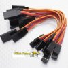 10cm Servo Extension Lead. M/F. Suits Futaba / JR / Multi.