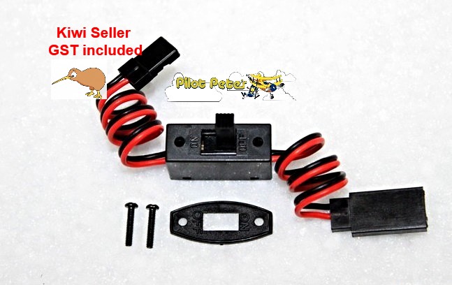 On/Off switch with receiver type plugs in and out | Pilot Petes