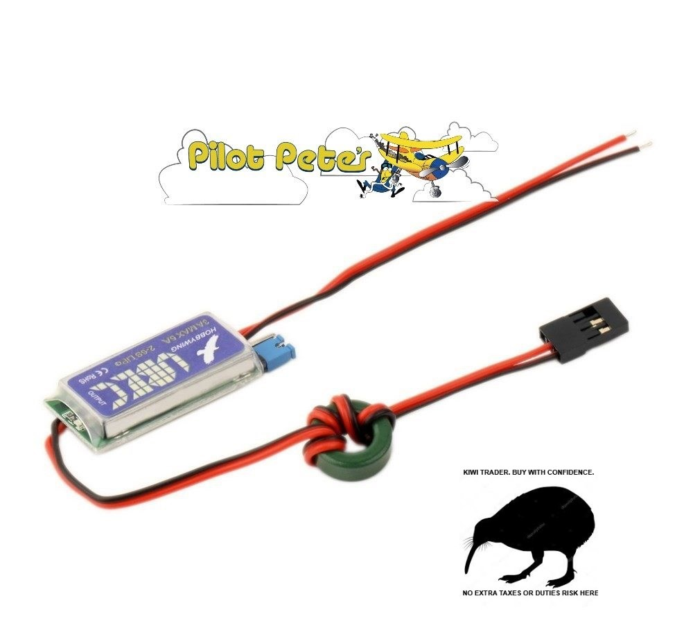 Hobbywing 3A UBEC w// RF Noise Reduction RC Output BEC Switch Mode for Lipo