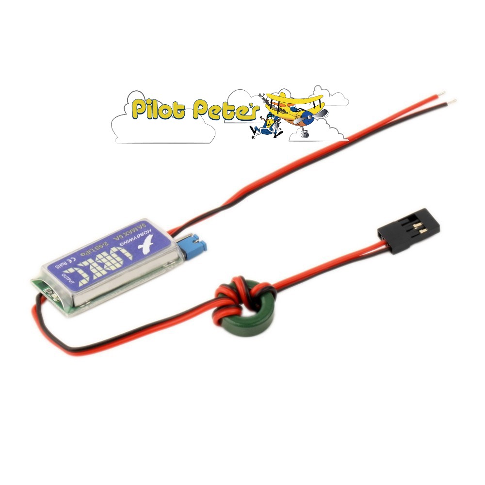 Hobbywing 3A UBEC w/ RF Noise Reduction RC Output BEC Switch Mode for Lipo