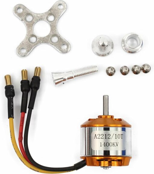 1400KV 2212 10T Electric motor with connectors fitted. SAVE $10 THIS WEEK!