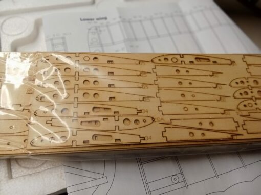 FOKKER DR1 laser cut kitset. Great for a Christmas holiday build. - Image 3