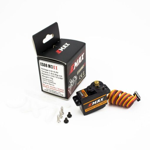 EMAX ES08MDII Metal GEAR Digital Servo. 12gram.