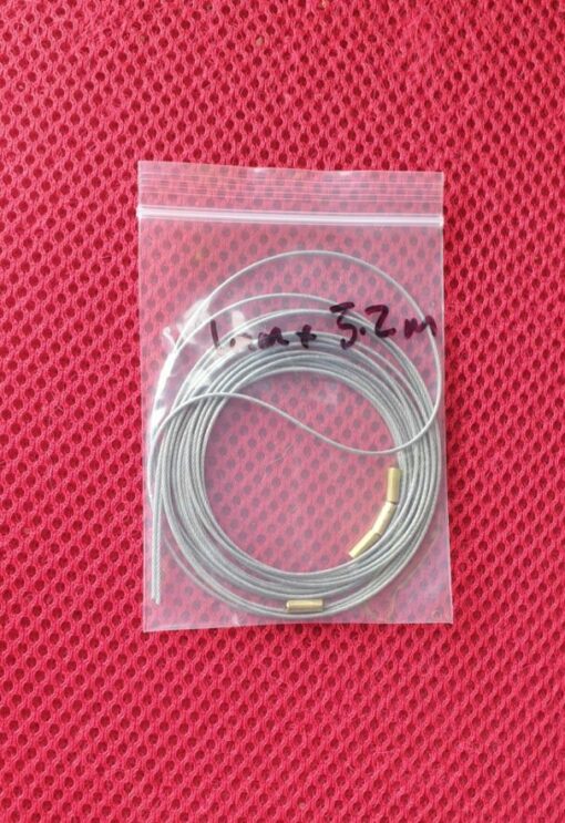 Pull / Pull Steel Wire Control Set 1mm x 3.2 metres.