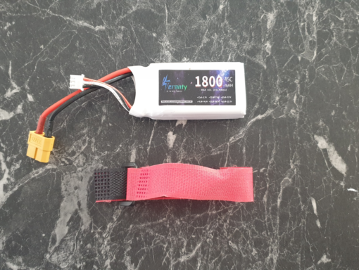 1800 2S 45-60C Lipo. Every battery is tested before dispatch.