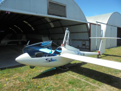 Self launch Silent motorglider microlight 12m span. 300cc.