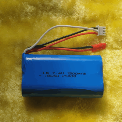 1500 2S 20-60C LiPo battery w-JST plug. Every battery tested prior to dispatch.