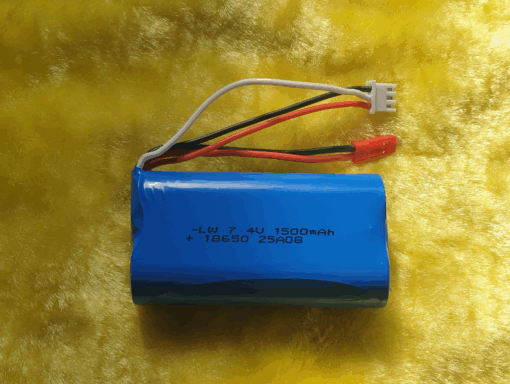 1500 2S 20-60C LiPo battery w-JST plug. Every battery tested prior to dispatch.