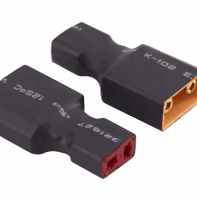 Deans T plug F to Male XT90 adapter. (1)