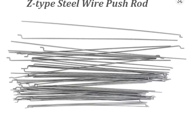 1.2mm Pushrod with Z bend 1 end. 300mm long
