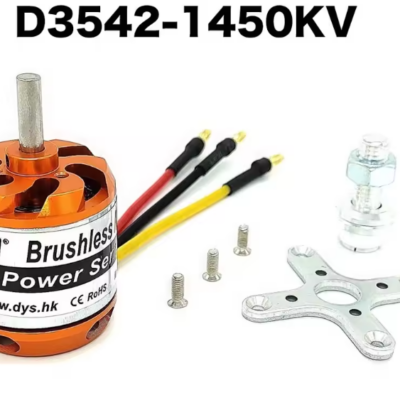 Grunty1450KV Brushless motor. 5mm shaft. 690 watts. 3542 by DYS G Power.